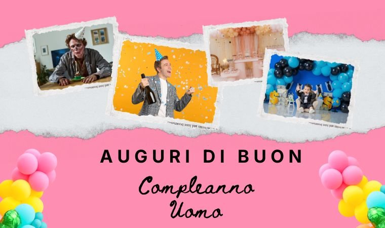 Auguri Di Buon Compleanno Uomo