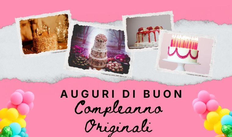 Auguri di Buon Compleanno Originali