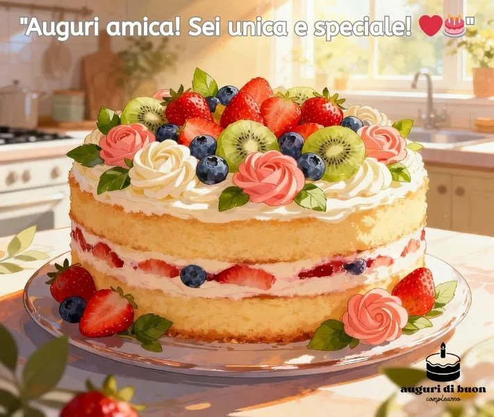 Frasi di Auguri di Buon Compleanno Amica Frasi Semplici