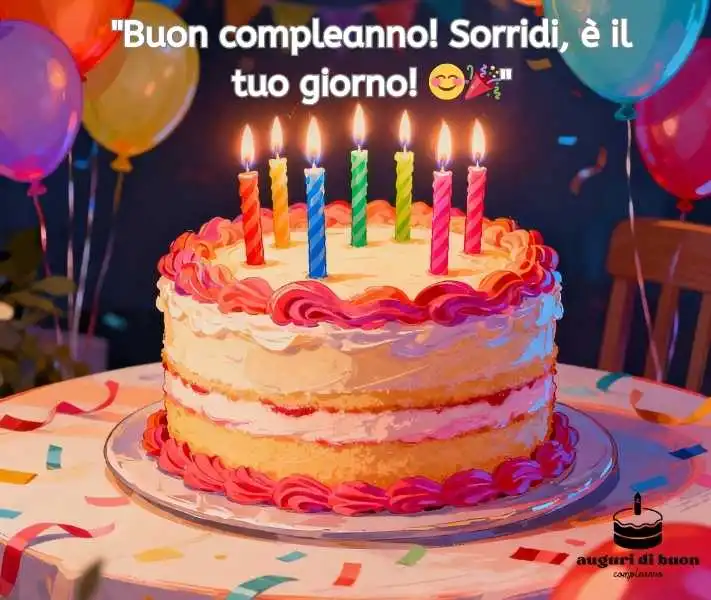 Frasi per Auguri di Buon Compleanno