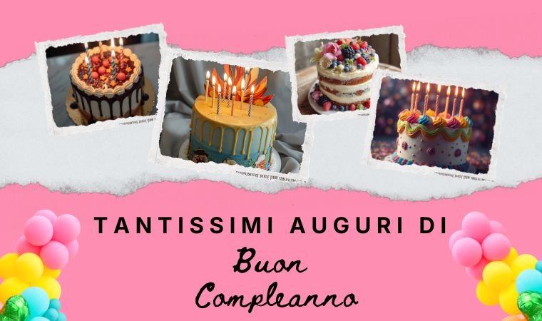 Tantissimi Auguri di Buon Compleanno