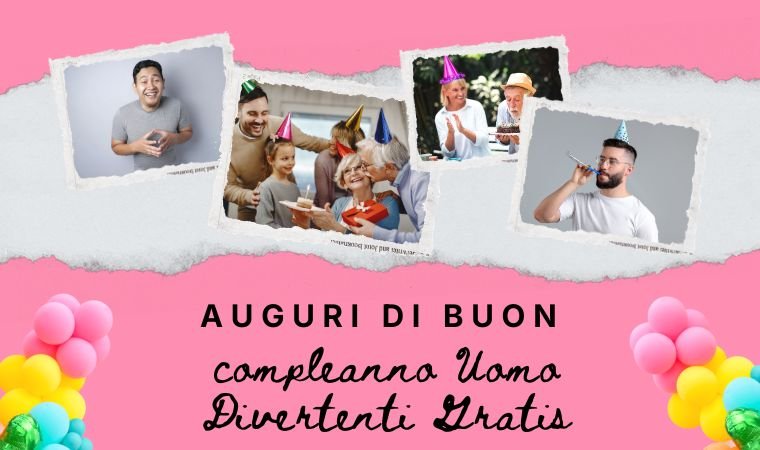 auguri di buon compleanno divertenti gratis