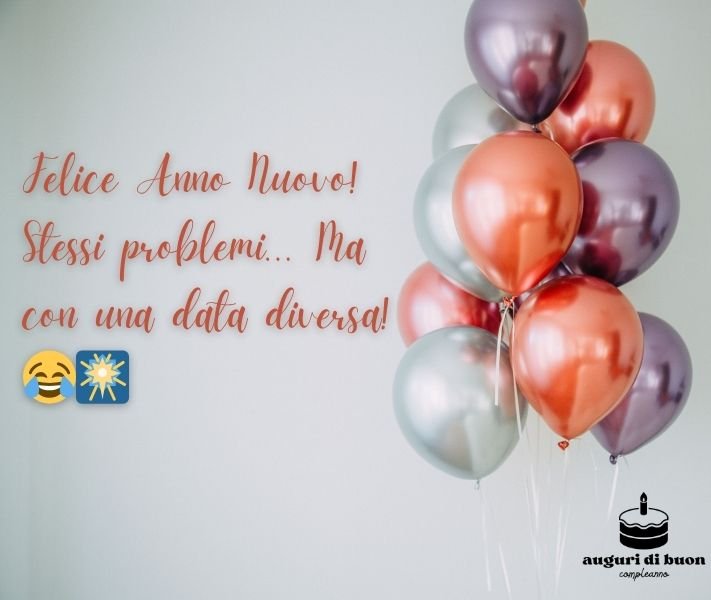 Auguri Buon Anno 2026 Divertenti 