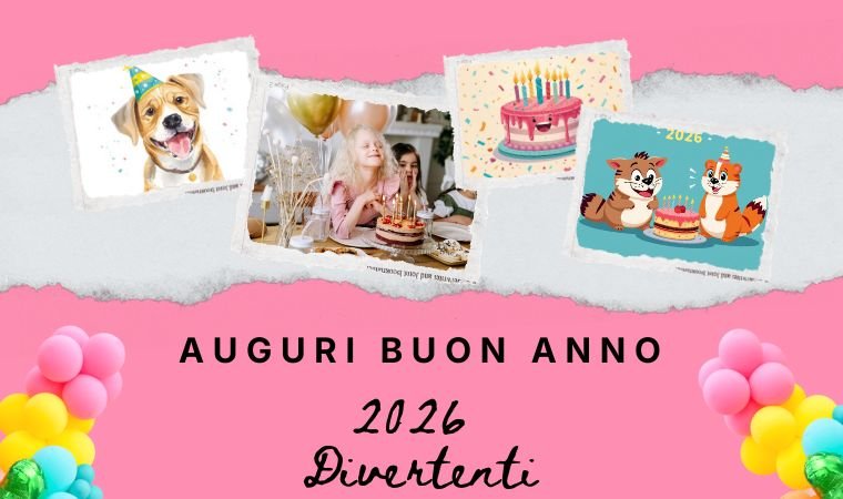 Auguri Buon Anno 2026 Divertenti