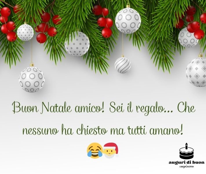 Auguri di Natale Divertenti per Amici