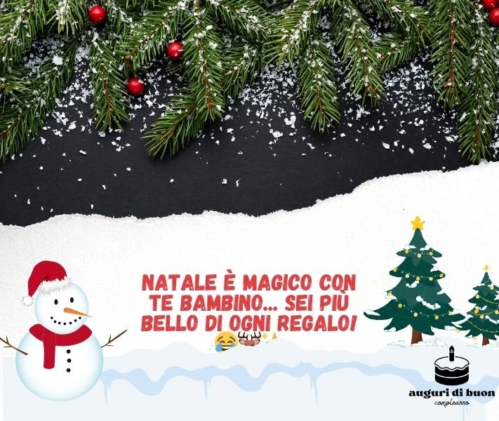 Auguri di Natale Divertenti per Bambini